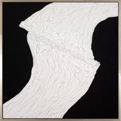 «Fly Away», peinture sur toile à cadre flottant