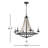 Tyzer 6 - Light Dimmable Empire Chandelier