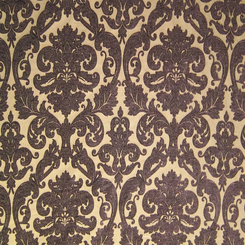 Two Tone Damask | Tilda Fabric_TILDA, Espresso