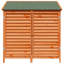 Vidaxl Garden Shed Solid Fir Wood Storage Cabinet Outdoor Modern Design Ample-129097103