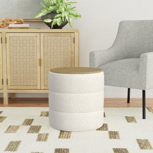 Repose-pieds avec rangement Homepop