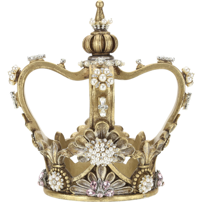Sculpture couronne de bijoux