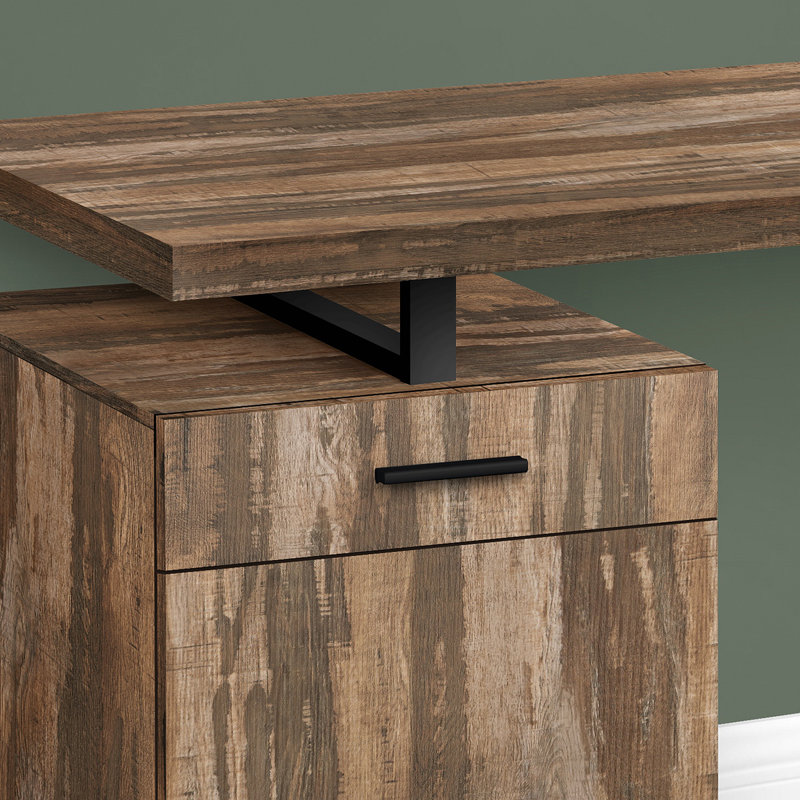 Alena Computer Desk, Brown