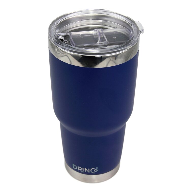 RTIC Tumbler, 30 oz, Red, Insulated Travel Stainless Steel  Mug, Hot Or Cold Drinks, with Splash Proof Lid: Tumblers & Water Glasses