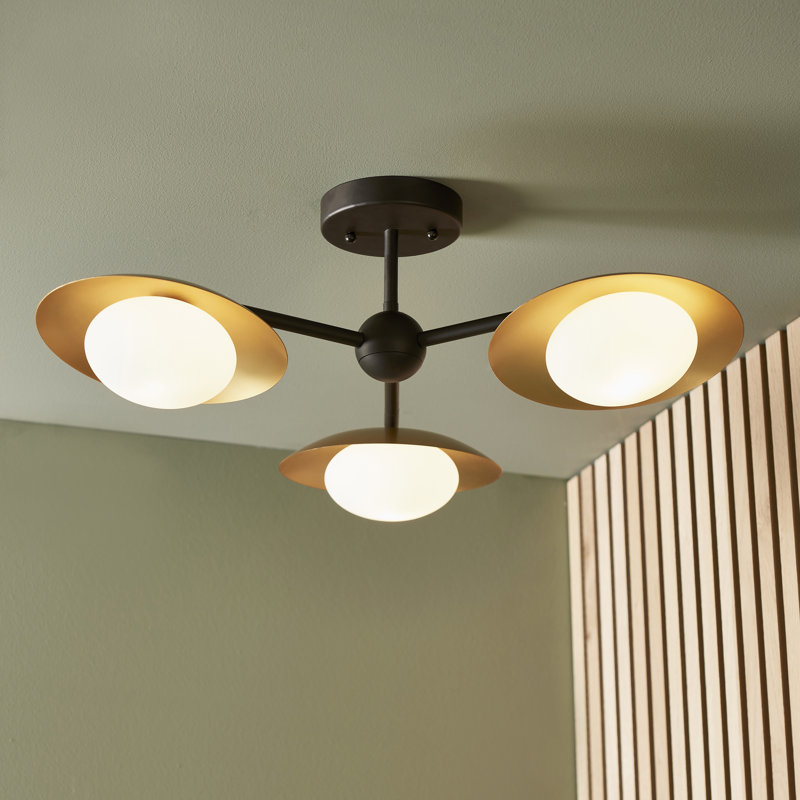 Neena 3 -Light Unique LED Chandelier