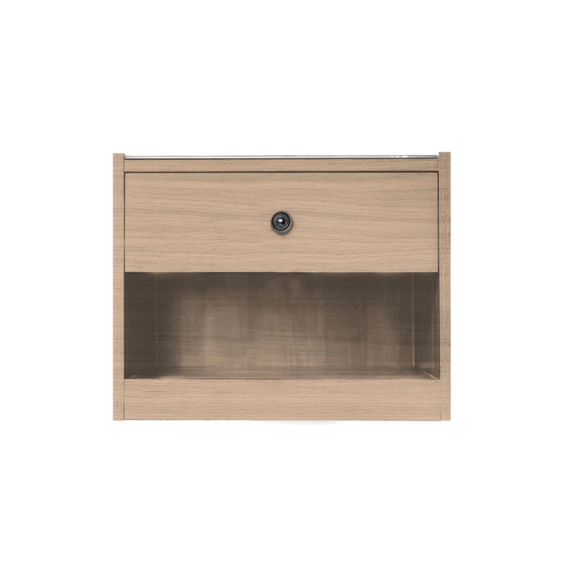 Herny 1 - Drawer Nightstand, Beige