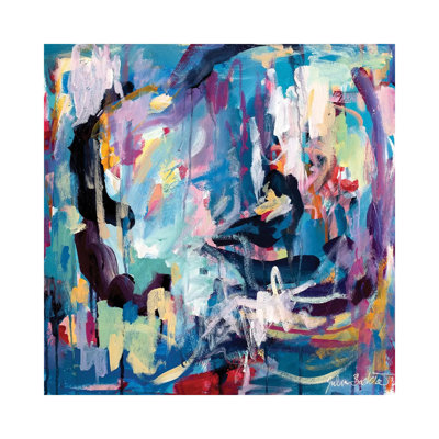 God Is A Woman by Julia Badow - Wrapped Canvas Painting