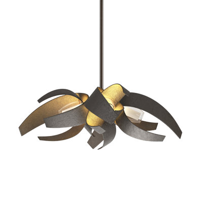 Corona 4 - Light Unique/Statement Geometric Chandelier