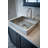 Stainless Steel Rectangular Vessel Bathroom Sink-66131927