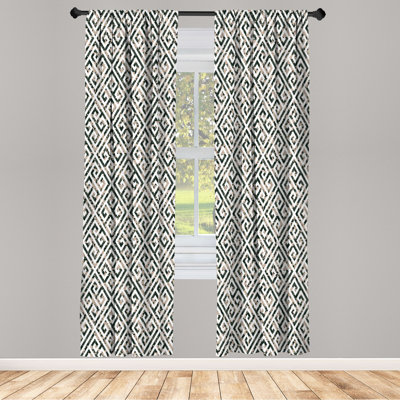Hermgenes Semi Sheer Curtain Pair