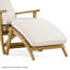 Repose-pieds Westminster en teck Adirondack