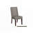 Dark Brown Finish Dining Chairs Set