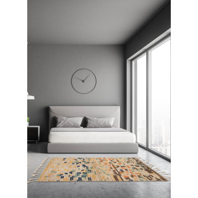 Tapis crème Tangier 3 pi 1 po x 5 pi 1 po
