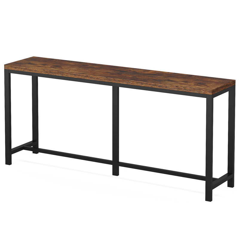70.9 Inch Extra Long Console Table Behind Couch, Easy Assembly Sofa Table