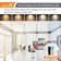 Square Color Selectable Integrated LED Flush Mount Downlight