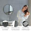 Miroir rond pour salle de bain-132933836