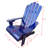 Comfortable Blue Chair For , Constructed Of Populus Wood, Great Poolside Lounging Made Suitable Patio And Garden, Assembly Required