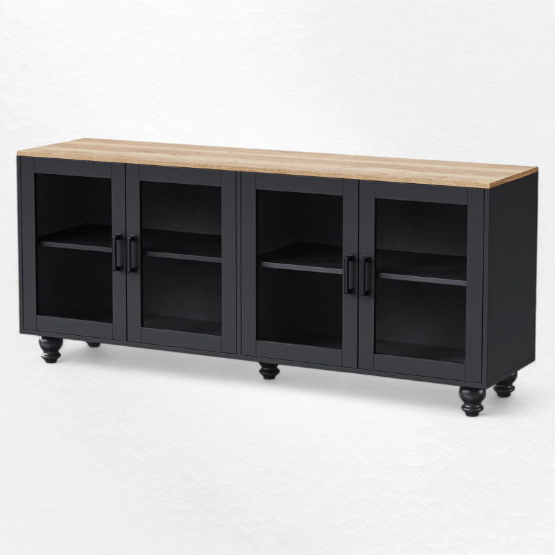 Ertis TV Stand For Tvs Up To 70", Black