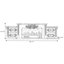 Foyer chauffant en bois massif beige-118377313