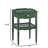 Foley Vintage Green 1-Drawer Nightstand-2087115261