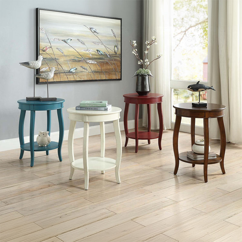 Table d'appoint Aberta, Rouge