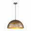 Airabella 1 - Light 50cm Distressed Metal Dome Pendant