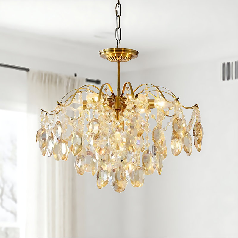 Gemia 6 - Light Dimmable Classic / Traditional Chandelier