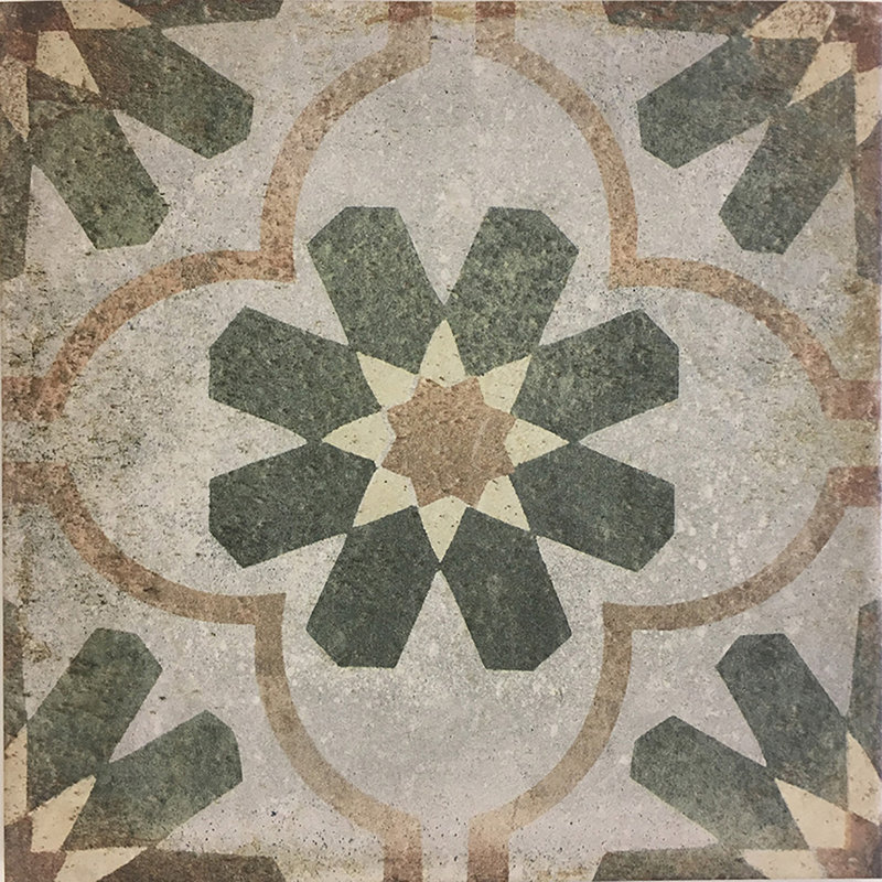 Carreau de porcelaine de 8,88 po x 8,88 po Siena Antico Castile