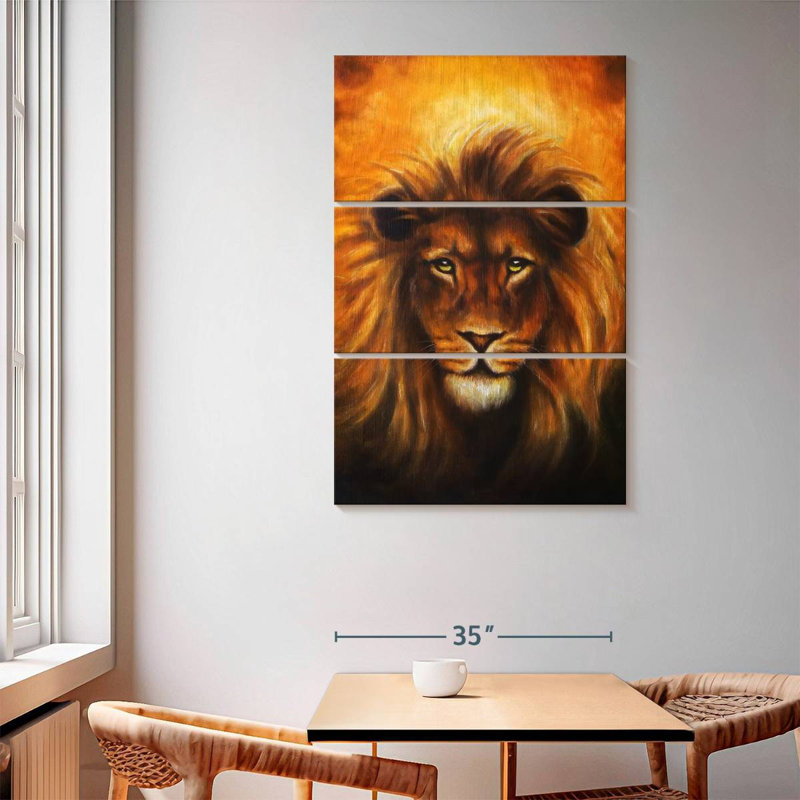 Brampt Leo, 65'' H x 42'' W