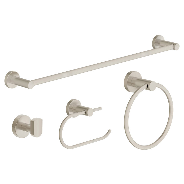 Dia 4 Piece Bath Accessory Hardware Set