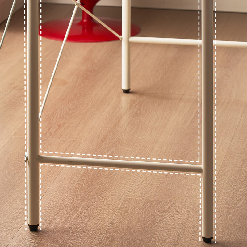 Bureau à deux niveaux au design exquis 47,24 po