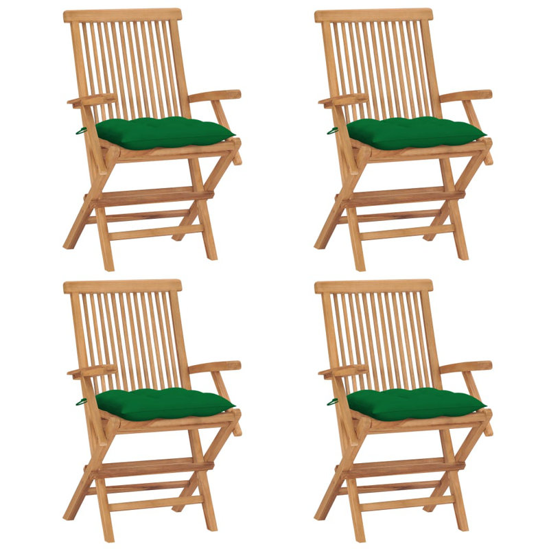 Chaise longue d'extérieur en teck Atman, Bleu