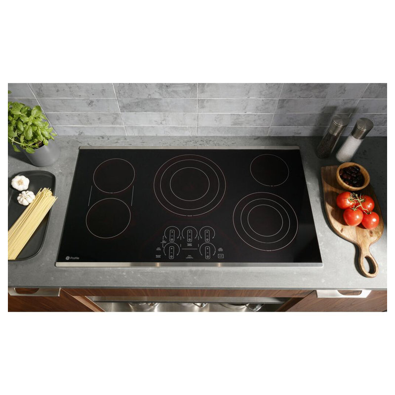29.75" Electric Cooktop with 5 Elements, Stainless Steel