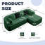 Canapé en velours modulaire Cloud-Like Teddy-1089400493