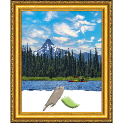 Hiltibrand Gold Wood Picture Frame