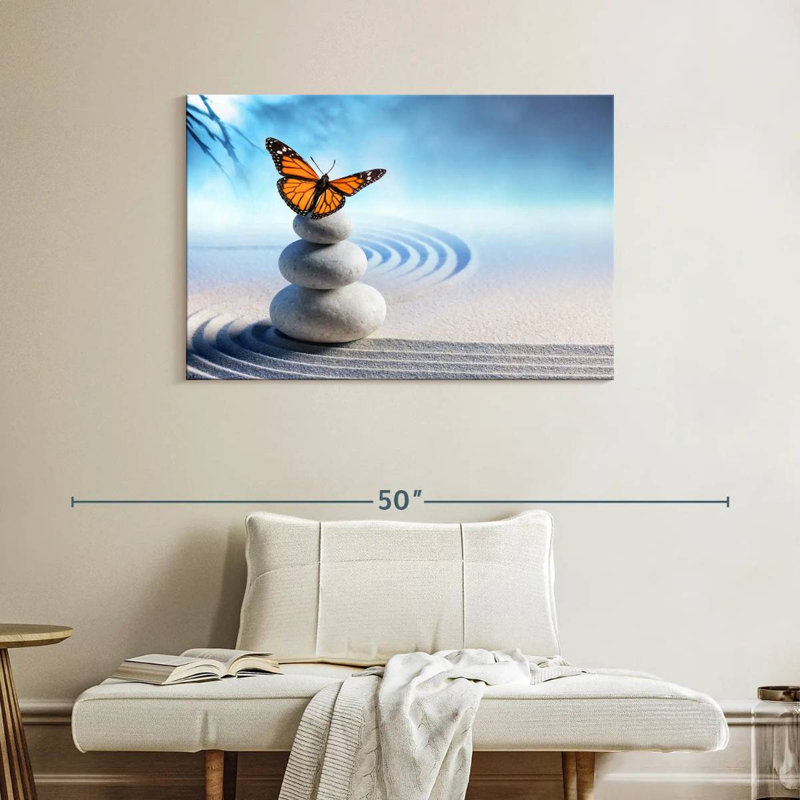 Butterfly Serenity, 26" H x 39" W