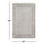 Tapis en coton noir et kaki en coton tissé à la main Janette-475660915