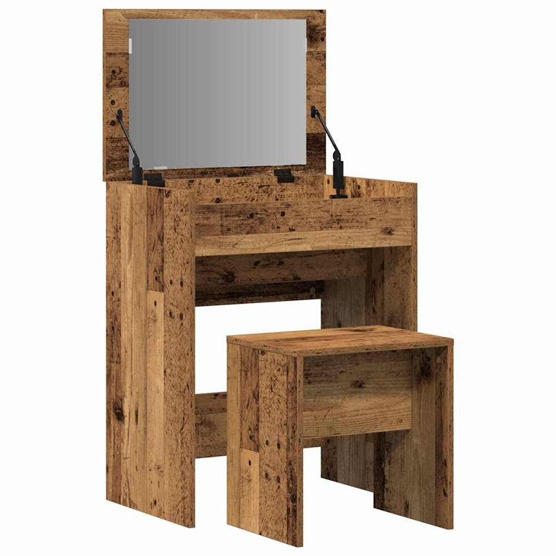 Dressing Table Artisan 60 X 40 X 75 Cm Engineered Wood, Wood