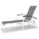Askar Outdoor Rust-Resistant Metal Chaise Lounge