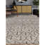 Wool Geometric Area Rug in Brown-70167594