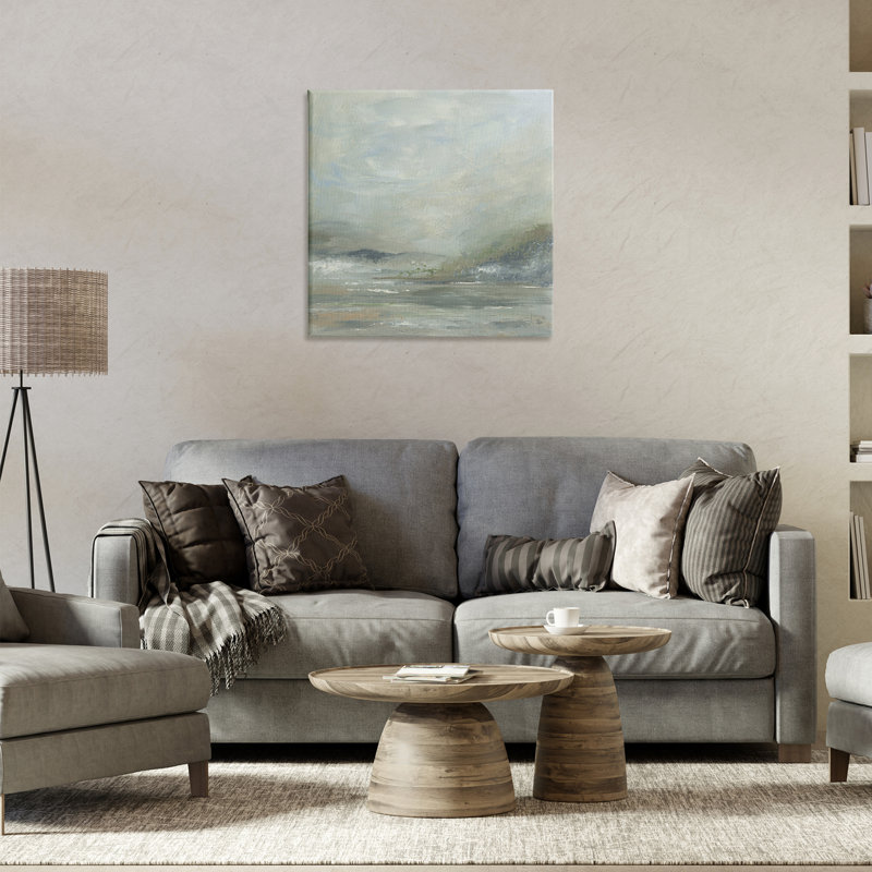 Toile «Soft Earth Hidden Horizon», conception par Kristen Dalpiaz, H 24 po x l 24 po