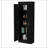 Black 5-Shelf Storage Pantry Cabinet-1729826365