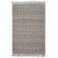 Tapis gris rectangulaire unique de 5 pi 1 po x 7 pi 10 po Jibrael