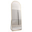 Miroir pleine grandeur en aluminium Shiona