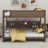  Kalenna Queen Over Queen Bunk Bed With Storage Cabinets And USB Ports-334922770