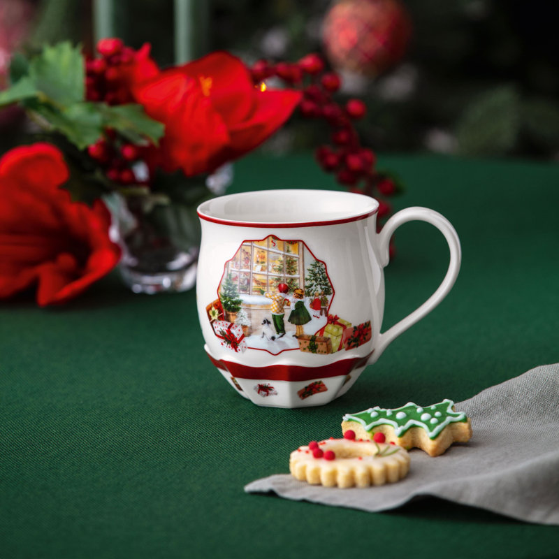 Villeroy & Boch - Toy's Fantasy Christmas Coffee Mug, Winter Mug Hot Drink Cup, Porcelain