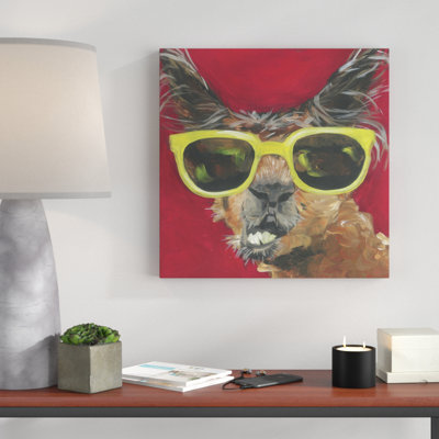 Dapper Animal IV by Jennifer Rutledge - Wrapped Canvas Painting