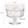 The DRH Collection Pearl Ridge Glass Trifle Bowl