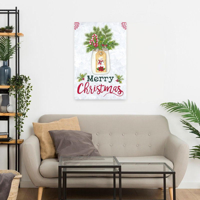 Pot de Noël Mason, H 24 po x l 16 po