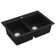 Karran Quartz 33'' X 22'' 50/50 Double Bowl Composite Drop-in Kitchen Sink